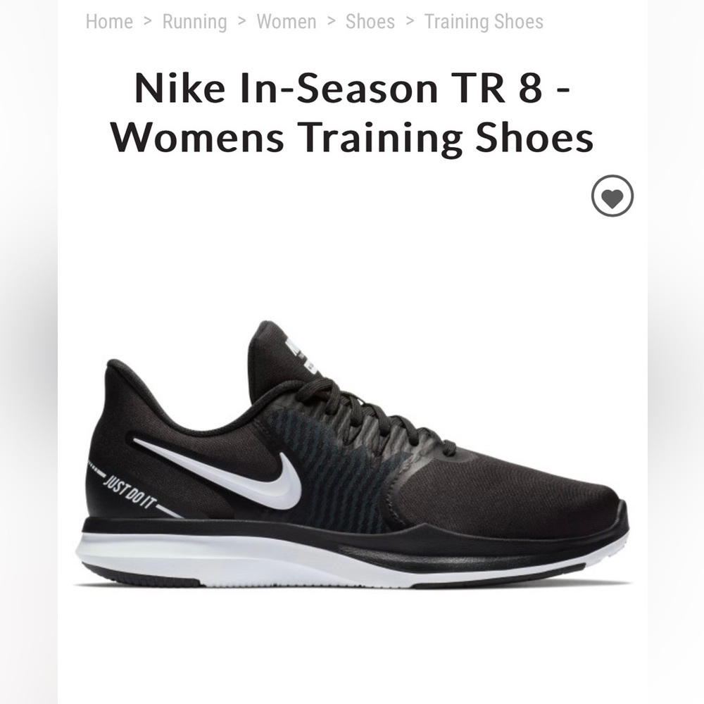 Great Condition Nike In-Season TR 8 - Womens Training Shoes